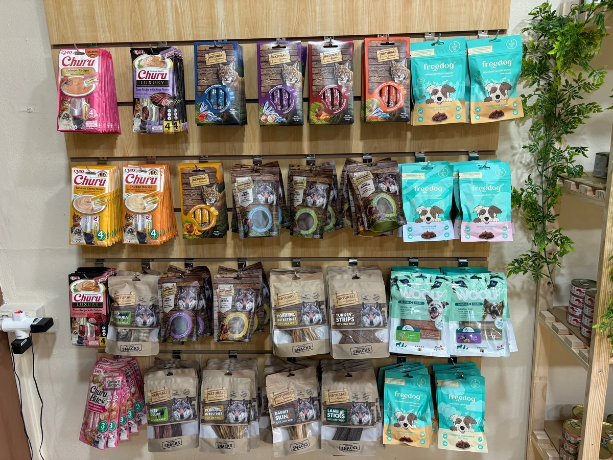 Estanterías de producto en Wildpet